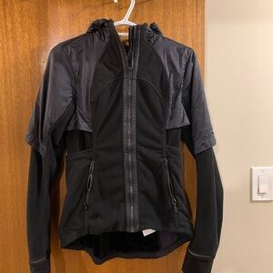 Lululemon black shirt jacket